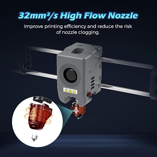 FLASHFORGE Adventurer 5M Pro Nozzle, 0.8mm Hardened, 280℃ High Flow 32mm³/s - Image 7