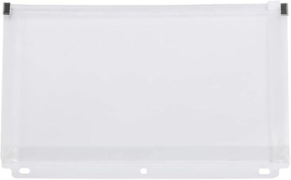 JAM PAPER Plastic 3 Hole Punch Binder Envelopes by JAMPaper