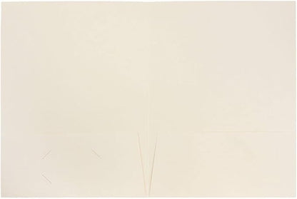 JAM PAPER Two Pocket Textured Linen Presentation Folders - Image 2