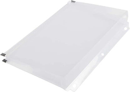 JAM PAPER Plastic 3 Hole Punch Binder Envelopes - Image 2