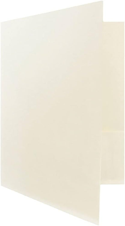 JAM PAPER Two Pocket Textured Linen Presentation Folders - Image 4