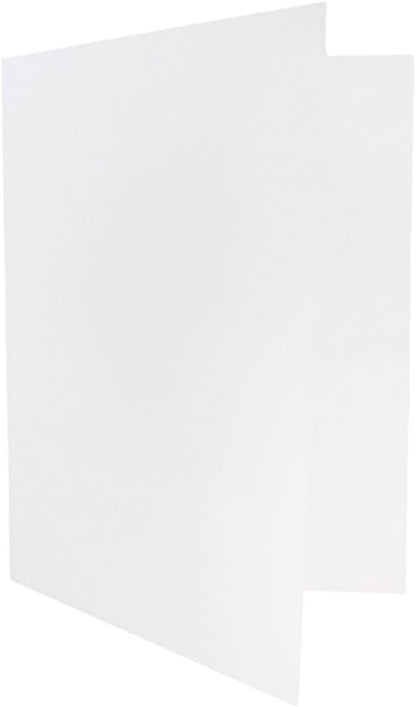 JAM PAPER Two Pocket Textured Linen Presentation Folders - Image 4