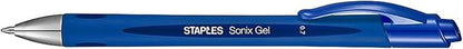 STAPLES Retractable Gel Pens, Medium Point 0.7mm, 36 Pack – Sonix - Image 5