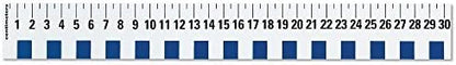 hand2mind 12 inch Flexible Safe-T Plastic Beginner Rulers by hand2mind