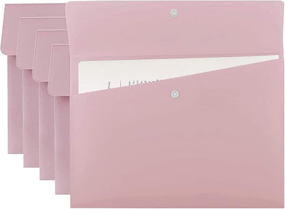 VANRA Poly File Folders Letter Size File Jackets Organizer Plastic Envelope A4 by VANRA