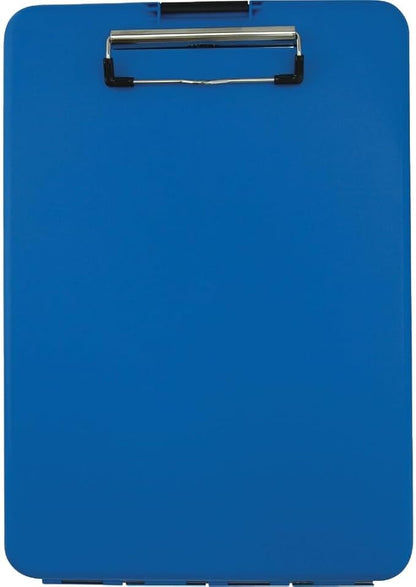 Saunders Blue SlimMate Plastic Storage Clipboard – Light Weight, Polypropylene - Image 2