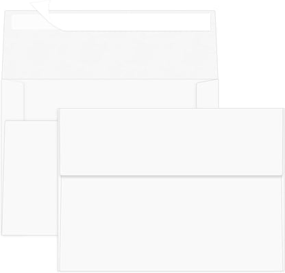 200 Packs 5x7 White Envelopes, A7 Envelopes by Ouzoustate
