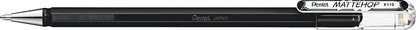Pentel Mattehop 1.0mm Gel Roller 7pc Wallet - Image 4