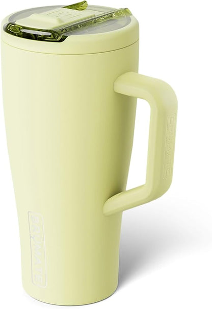 BrüMate Era Flip 30oz Tumbler with 100% Leakproof Covered Straw Lid | Hygienic Covered Straw | Insulated Stainless Steel Water Bottle with Handle | Cup Holder Friendly | BPA-Free (Prickly Pear) - Image 2