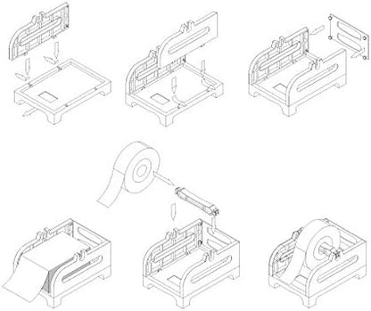 Rollo Thermal Label Holder for Rolls and Fan-Fold Labels - Image 4