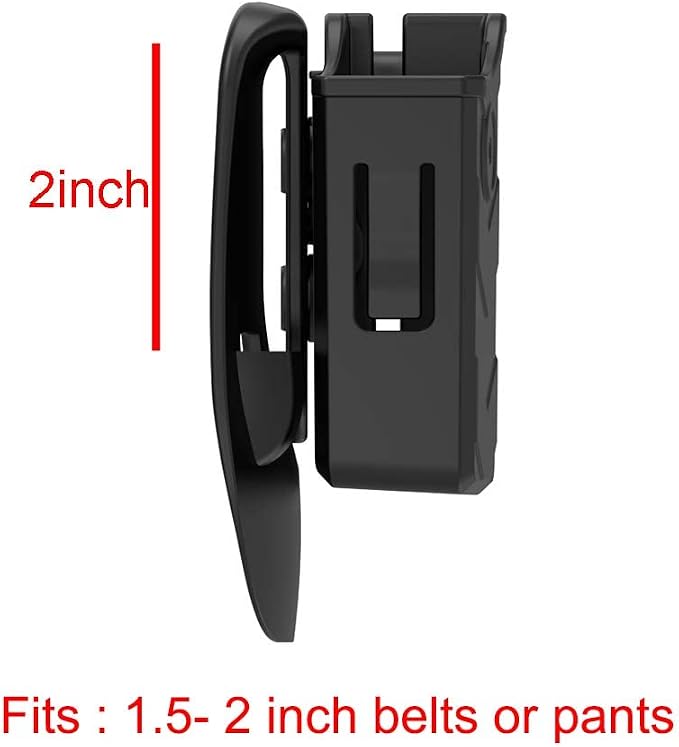 Universal Double Magazine Holster, 9mm 40 45 Magazines Pouch Adjustable - Image 7