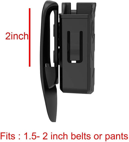 Universal Double Magazine Holster, 9mm 40 45 Magazines Pouch Adjustable - Image 7