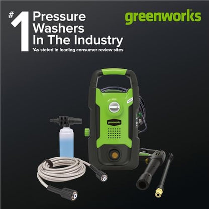Greenworks 1600 PSI (1.2 GPM) Electric Pressure Washer - Image 2