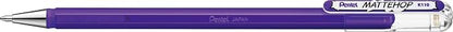 Pentel Mattehop 1.0mm Gel Roller 7pc Wallet - Image 10