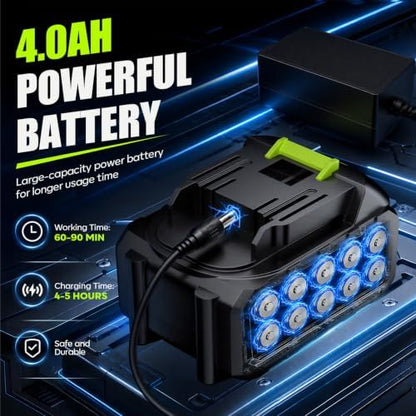 Cordless Pressure Washer, 1200 PSI Portable Handheld Power Washer - Image 6