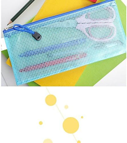Small Zipper Envelope Document Storage Pouch Bag Invoice Holder Organizer - Image 3