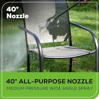 Greenworks 1600 PSI (1.2 GPM) Electric Pressure Washer - Image 6