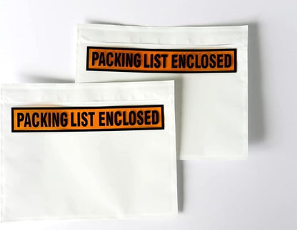 1000 Pcs Packing List Envelope Pouches 7.5 x 5.5 inch, packing envelopes by FEILONGPACKAGING