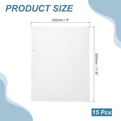 PATIKIL 15 Pack Clear Report Covers - Image 2