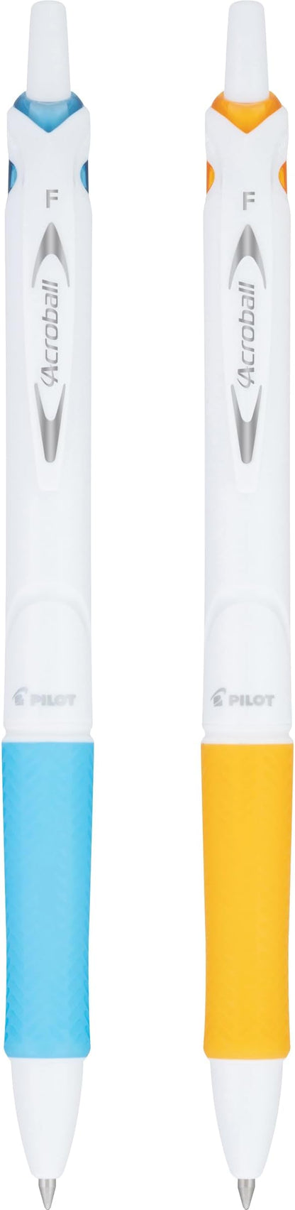 PILOT Acroball PureWhite Advanced Ink Refillable & Retractable Ball Point Pens - Image 5