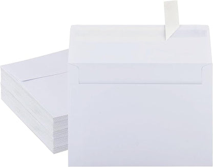 50 Pack White Envelopes by HongyiTime