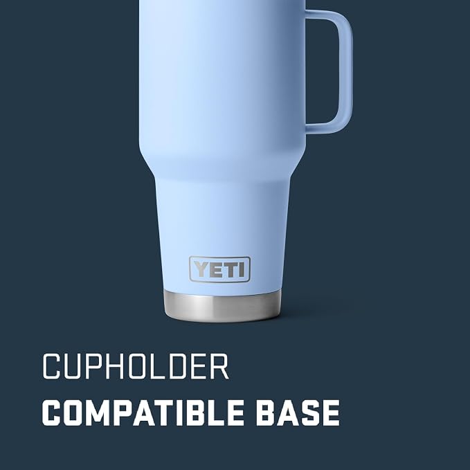 YETI Rambler 30 oz Travel Mug, Stainless Steel, Vacuum Insulated with Stronghold Lid - Image 3