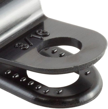 GTSE Black Nylon Plastic Cable Clamps, 3/16" Screw Mounts - Image 4