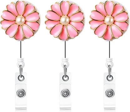 Retractable Badge Holder, ID Badge Reel by Qinsuee