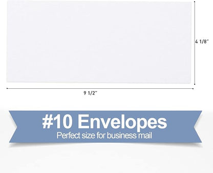 750#10 Security Envelopes, PANDRI Self Seal Windowless Envelopes, Security Tint - Image 2