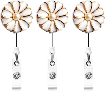 Retractable Badge Holder, ID Badge Reel by Qinsuee