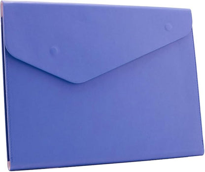PU Leather A4 File Folder Document Holder Waterproof Portfolio Envelope Folder by enyuwlcm