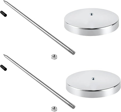 2Pcs Stainless Steel Receipt Holder & Ticket Stabber, Receipt Spike, Bill Fork - Image 4