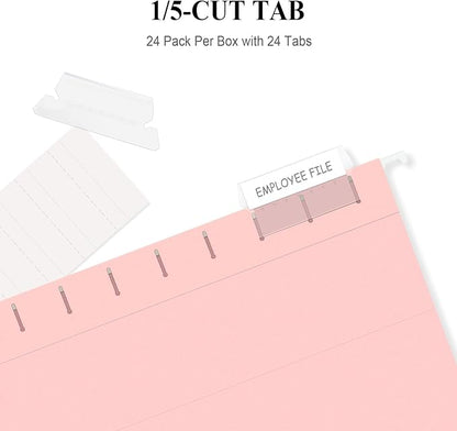 ViVin Hanging File Folders 24 Pack, Letter Size - Image 3