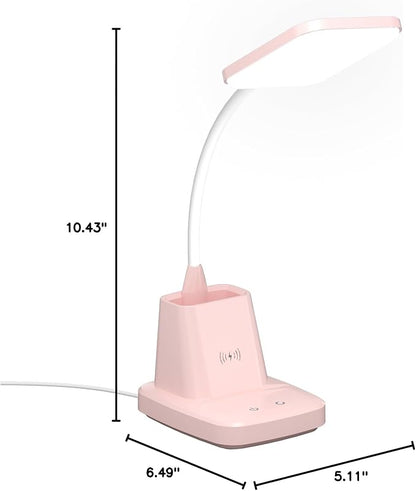 Pink Desk Lamp, Small Desk Lamp - Image 9