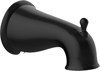 Design House Tub And Shower Faucet Set, Two-Handle Design, Water-Saving Efficiency, Easy-Install, Matte Black, 4-Pieces In Set, 595686 - Image 3
