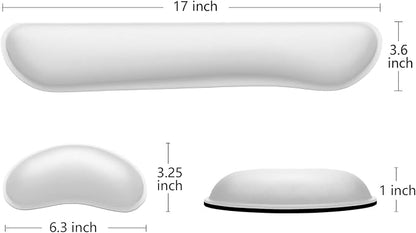 Dapesuom Enlarge Keyboard Wrist Rest, Memory Foam Wrist Cushion - Image 5