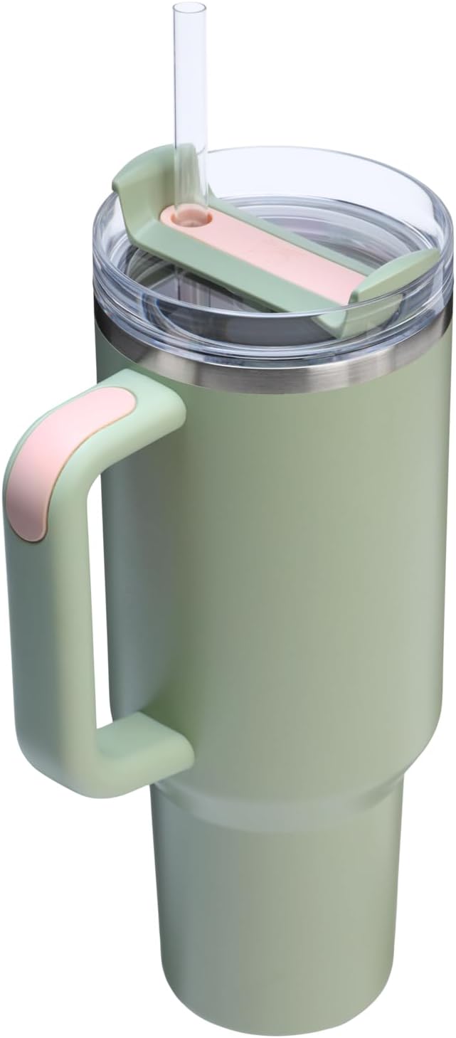 STANLEY Quencher H2.0 Flow State Tumbler, 40 oz, Lichen - Image 3