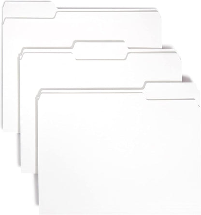 Smead Standard File Folders, 1/3-Cut Tabs, Letter Size by SMEAD