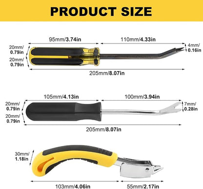 3PCS Heavy Duty Construction Staple Remover - Image 2