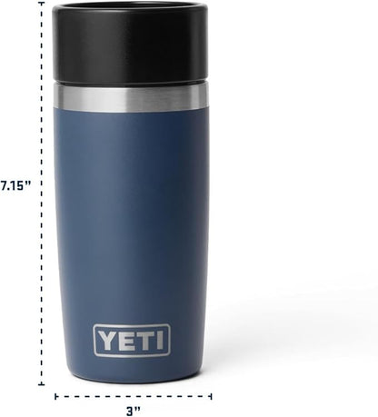 YETI Rambler 12 oz Travel Bottle, Stainless Steel, Vacuum Insulated with Leakproof Commuter Cap, Cape Taupe - Image 6