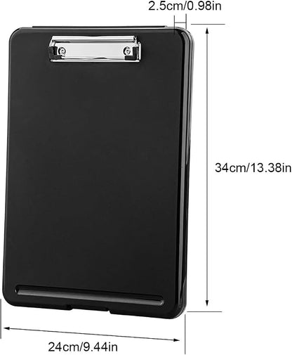 ZCZN Plastic A4 Form Storage Box Case, Clipboard Case, Bulk clipboard Set - Image 3