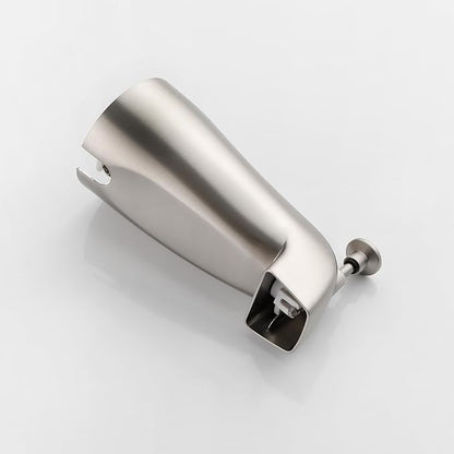 Shower Valve Trim Kit with Tub Spout Brushed Nickel Tub Shower Rough-In Mixer Valve Bathroom Trim Kit - Image 7