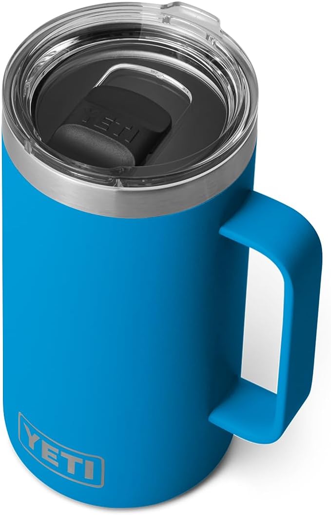 YETI Rambler 24 oz Mug, Vacuum Insulated, Stainless Steel with MagSlider Lid by YETI