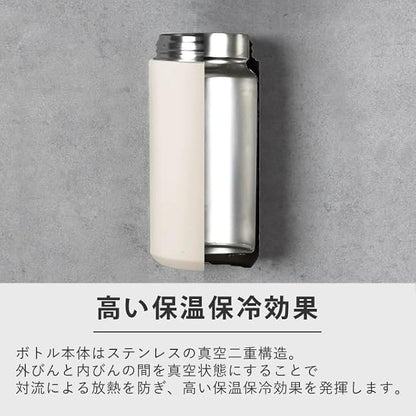KINTO 21091 Day-off Tumbler, 16.9 fl oz (500 ml), White, Double Wall Vacuum Construction, Hot and Cold Insulation, Water Bottle - Image 6
