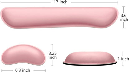 Dapesuom Enlarge Keyboard Wrist Rest, Memory Foam Wrist Cushion - Image 5