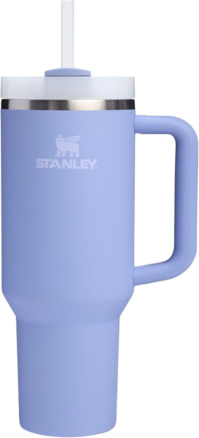 STANLEY Quencher H2.0 Tumbler with Handle and Straw 40 oz | Flowstate 3-Position Lid | Cup Holder Compatible for Travel | Insulated Stainless Steel Cup | BPA-Free | Hydrangea by Unknown