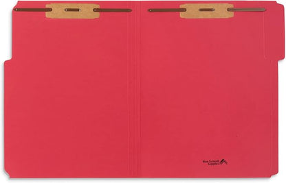 50 Red Fastener File Folders - Image 2