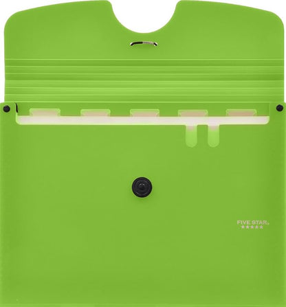 Five Star 6 Pocket Expanding File Organizer, Plastic Expandable File Folders - Image 8