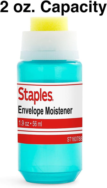 Staples Envelope Moistener, 2 oz., 3 Pack – Non‑Spill Adhesive Moistening Gel - Image 5