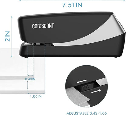 Coruscant Electric Stapler, Automatic Stapler, Heavy Duty，25 Sheet, Store 210 - Image 2